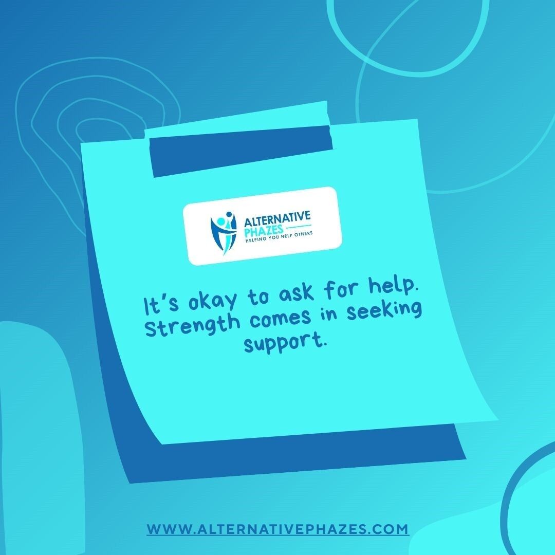alternativephaz's tweet image. Asking for Help is Strength 💙

alternativephazes.com

#MentalHealthSupport #YouAreNotAlone #AskForHelp #EmotionalStrength #MentalWellness #SelfCare #HealingJourney #AlternativePhazes