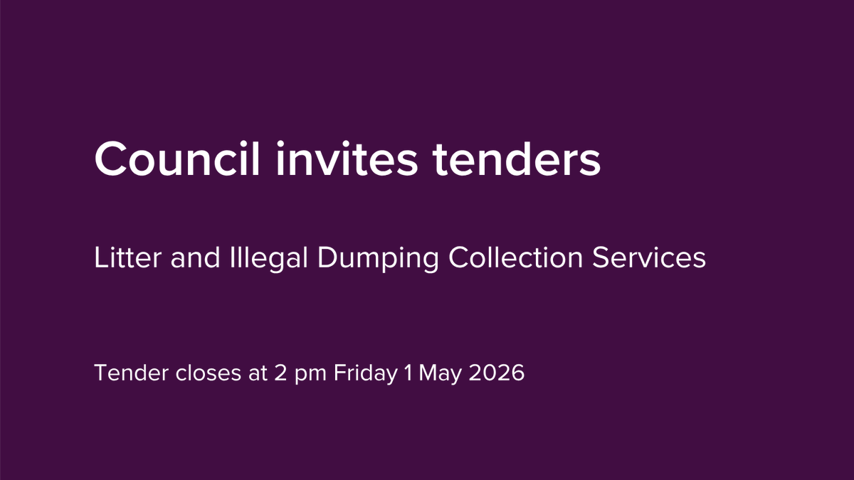 logancc's tweet photo. Council would like to invite responses to a Request for Tender (RFT) for Litter and Illegal Dumping Collection Services.
https://t.co/tm8tMJunB1 https://t.co/J3v5zrrUyH