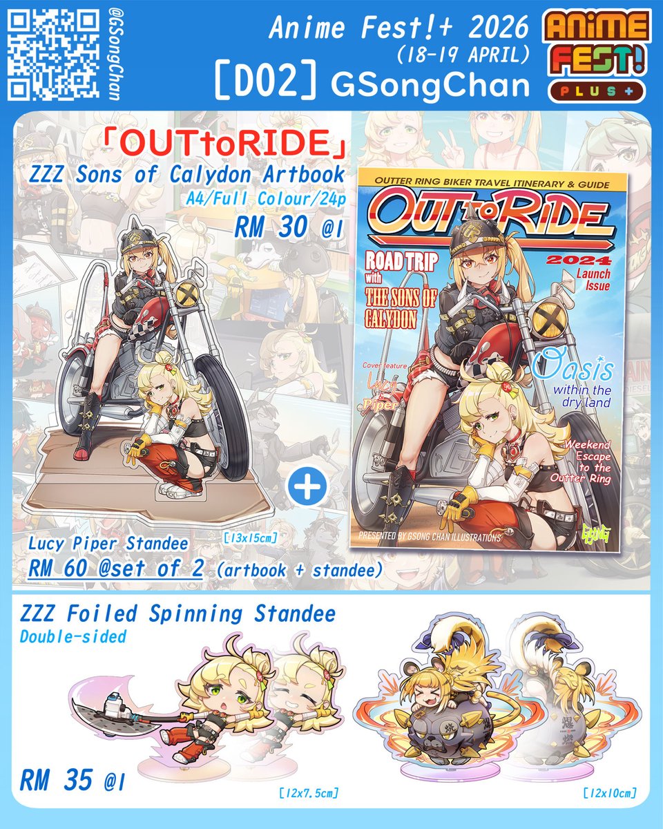 GSong 🎨DoKomi2026 _3U11, Doujima _K43, AFplus D02 tweet media