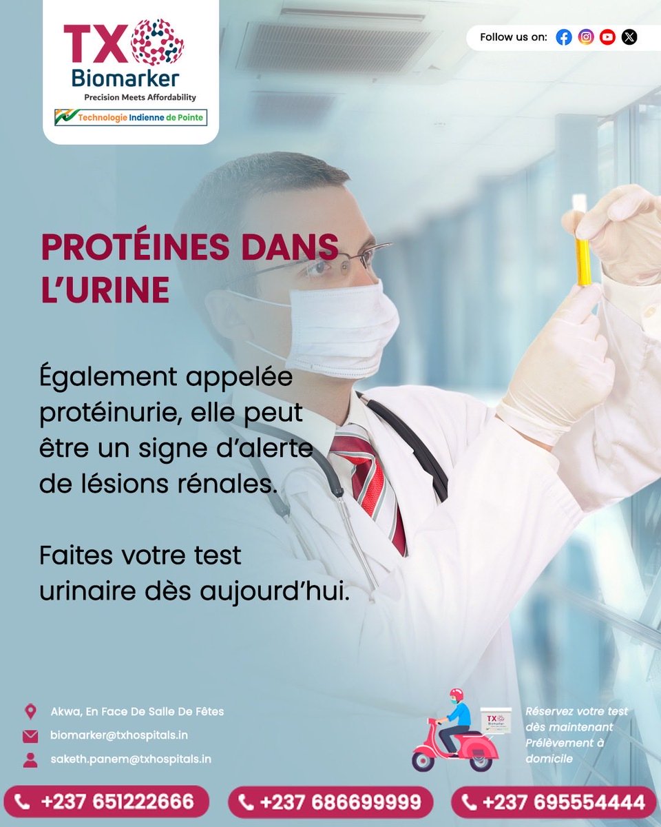 TxBiomarker's tweet photo. 🎗️ Journée VIH/SIDA – 10 Avril
Informer &amp; protéger les jeunes = avenir plus sain.

📍 Hyderabad
📧 saketh.panem@txhospitals.in
📞 +91 9246066555 | +237 651222666 | +237 686699999 | +237 650444666

#VIH #SIDA #Prévention #TXHospitals https://t.co/nD9KPx4LUy