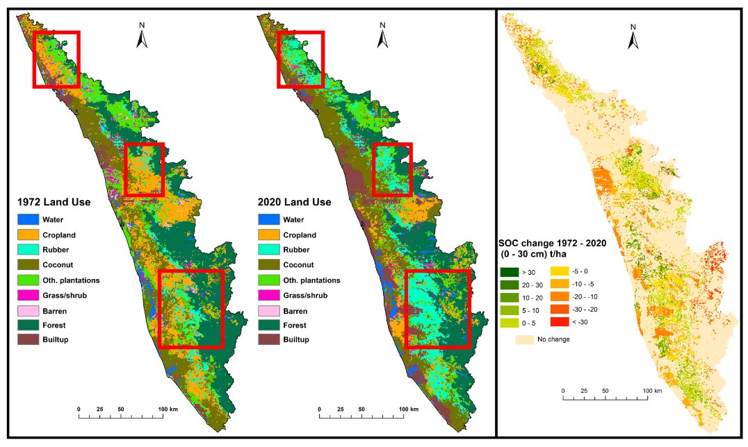 NEWCommunityNEW's tweet photo. More trees ≠ more carbon storage 🌳

A 48-year study in India shows:
Tree plantation expansion barely changed total soil carbon (~2%)

Why?
Gains in some areas were canceled by losses elsewhere.
#SoilCarbon #ClimateScience #NatureBasedSolutions
Read more:
https://t.co/Q3lriZUetU https://t.co/GcMjwTzZHf