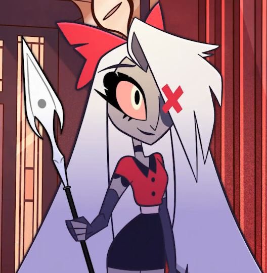 Exorcist_Vaggi's tweet photo. Don’t tell Lute but I got a new spear! Thank god exorcists leave angelic weapons behind.

*she poses with it and smiles* https://t.co/44Q2g8zQzR