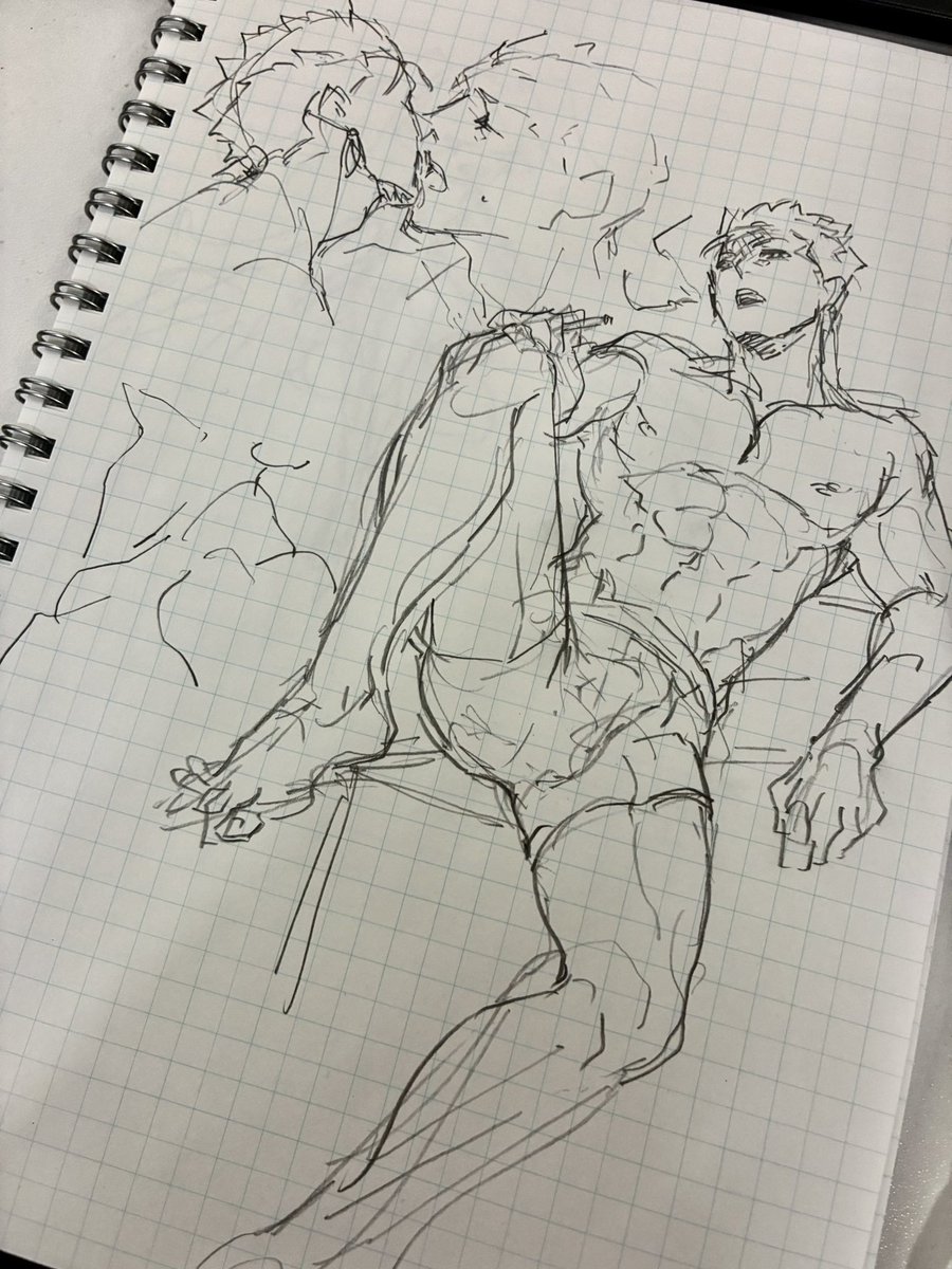 and_shibanui's tweet photo. ポーズ模写 https://t.co/9SFD2LHMkS