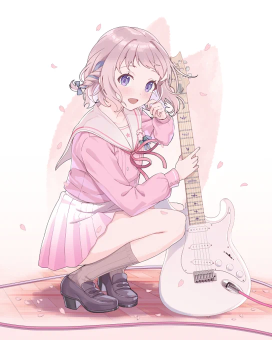 ちょっと最近お仕事忙しくて更新できてないけど、初星学園ギター部の人です