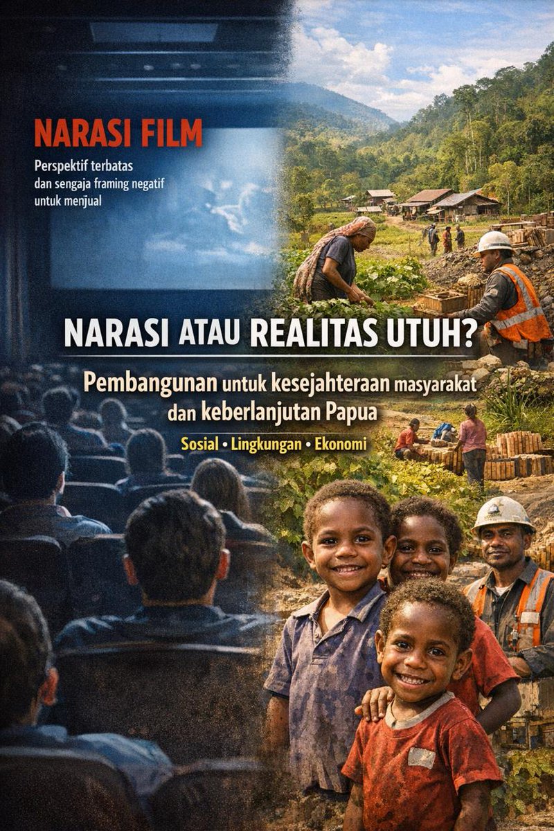 Jangan nonton film doang, cek juga gimana pembangunan di Papua sekarang makin berkembang #papuankri #papuaindonesia #PapuaDamai