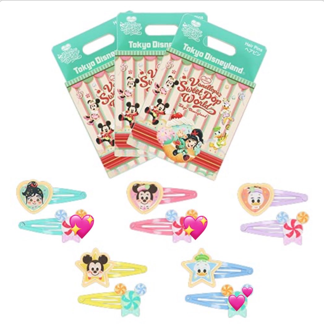ns2lk's tweet photo. ディズニー パルパルーザ ヴァネロペ ヴァネパル グッズ ヘアピン 交換

譲) 💕 ドナルド

求) 💖 ミニー または ヴァネロペ

郵送、または後日都内手渡し(要相談)
条件の合う方いらっしゃいましたらお気軽にお声掛けください。 https://t.co/eObxUDiv3c