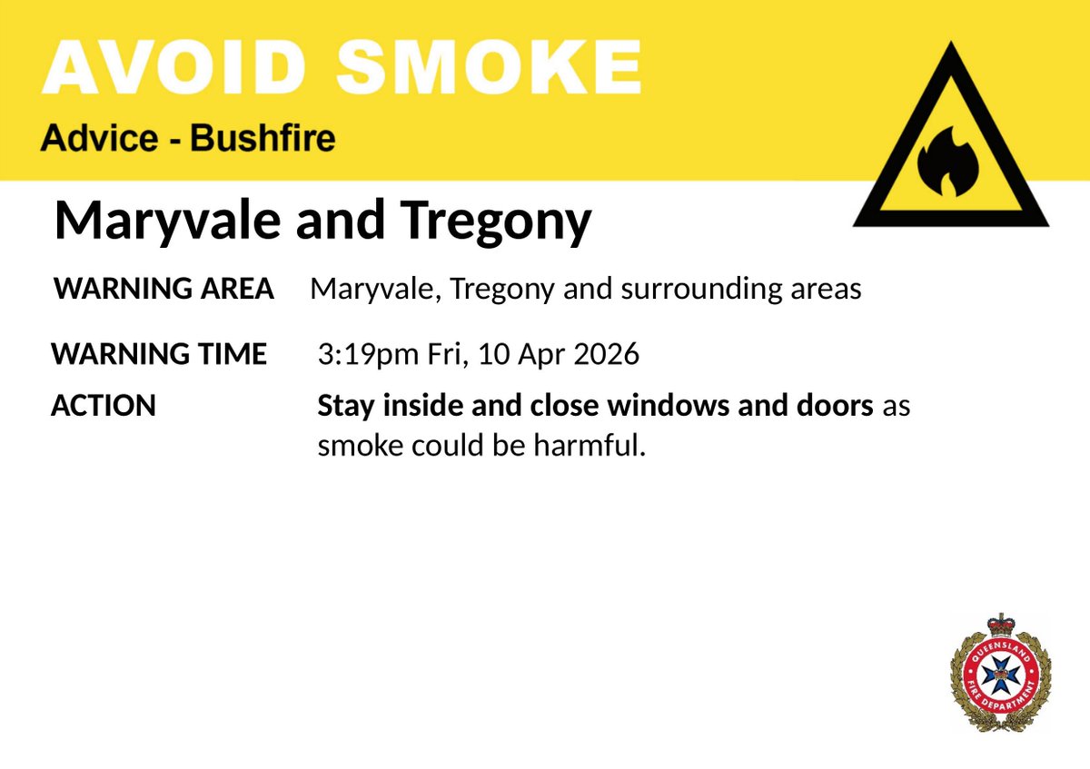 Queensland Fire Department tweet media