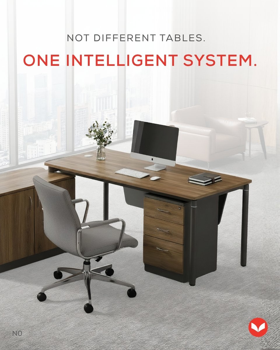 VipraFurnitech's tweet image. One system. Multiple workstyles.
N0 is engineered to deliver consistency, flexibility, and
efficiency across every workspace setup.

Explore more at: viprafurnitech.com
E: info@viprafurnitech.com
M: +91 95749 09556

#VipraFurnitech #OfficeFurniture #ModularFurniture