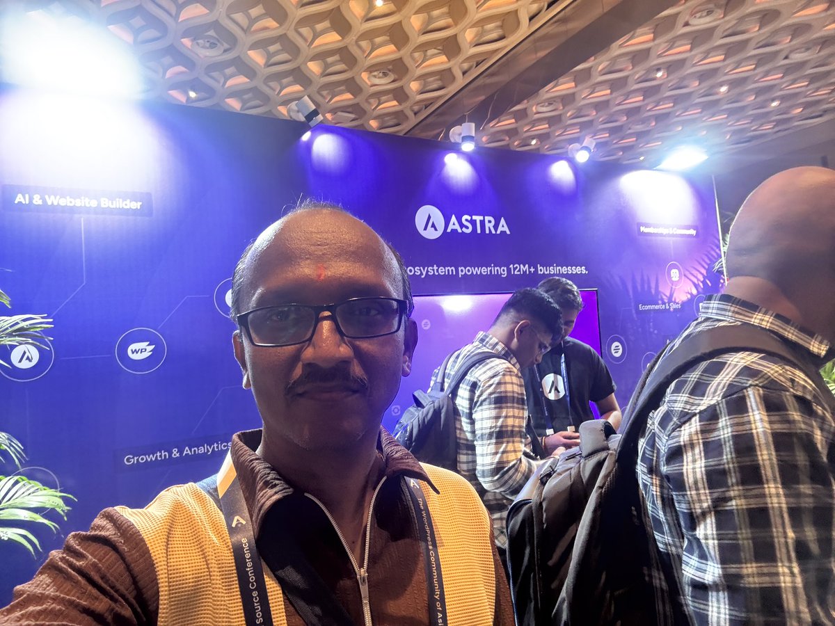 Suresha N | Volunteering #WCAsia2026 tweet media