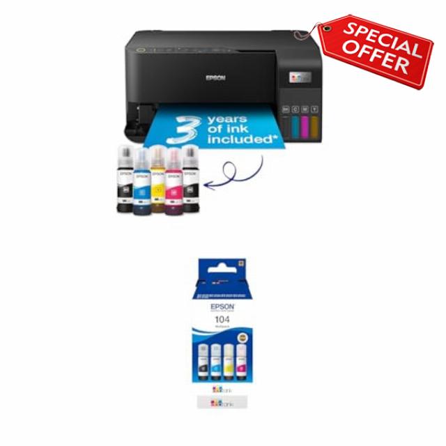 warehouseoffers's tweet image. #Epson ET2830+Additional Set of inks
1 of EcoTank ET-2830 A4 Multifunction Wi-Fi Ink Tank Printer, With Up To 3 Years Of Ink Included1...
#Printers #SaverDeal
🔗 warehousediscounts.uk/l/zpc