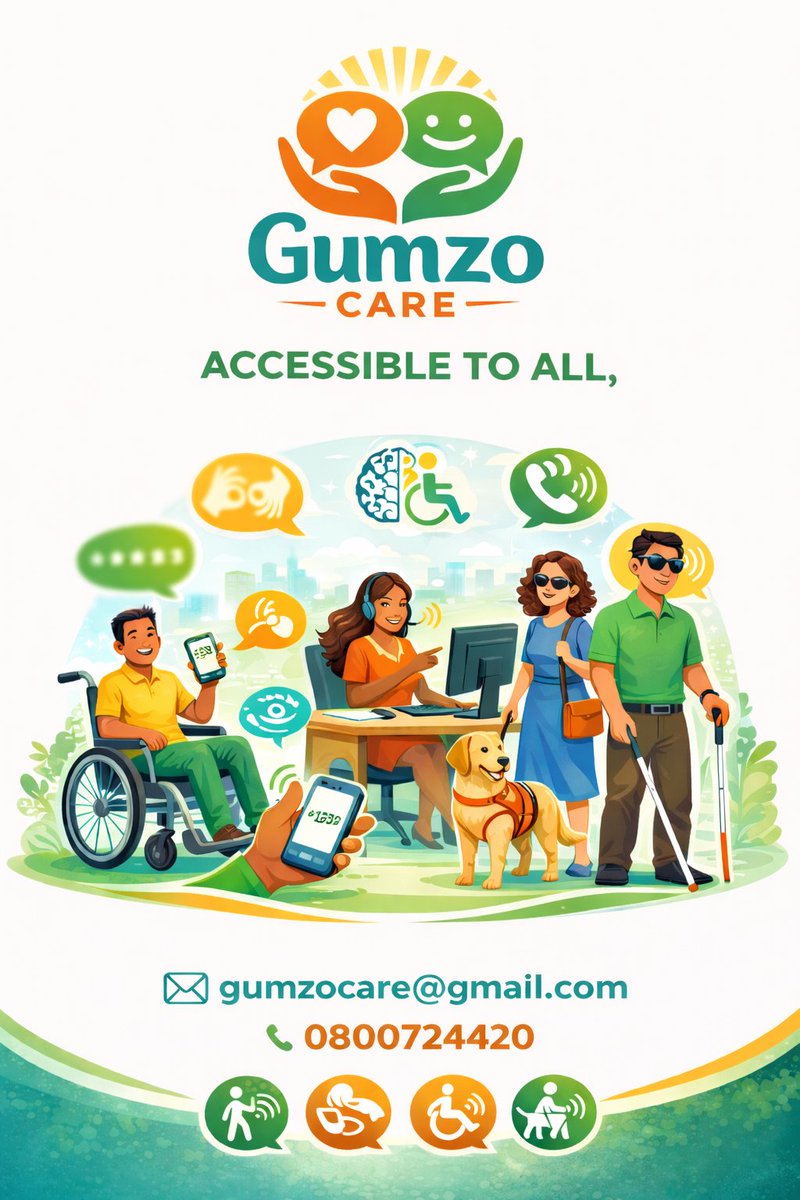 GumzoCare's tweet photo. Gumzo care has a #USSDsolution that is accessible to all no smart phone or internet required , it also provides a #assistivetechnology that provides support and full accessibility for #personswithdisability at work. https://t.co/Cz3BlIudUx