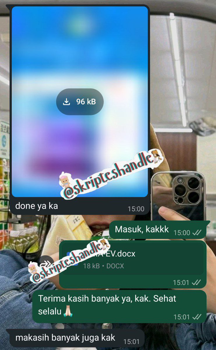 Minskrip✨ | Joki Tugas & Skripsi Murce tweet media