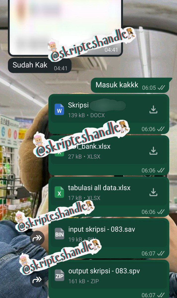 Minskrip✨ | Joki Tugas & Skripsi Murce tweet media