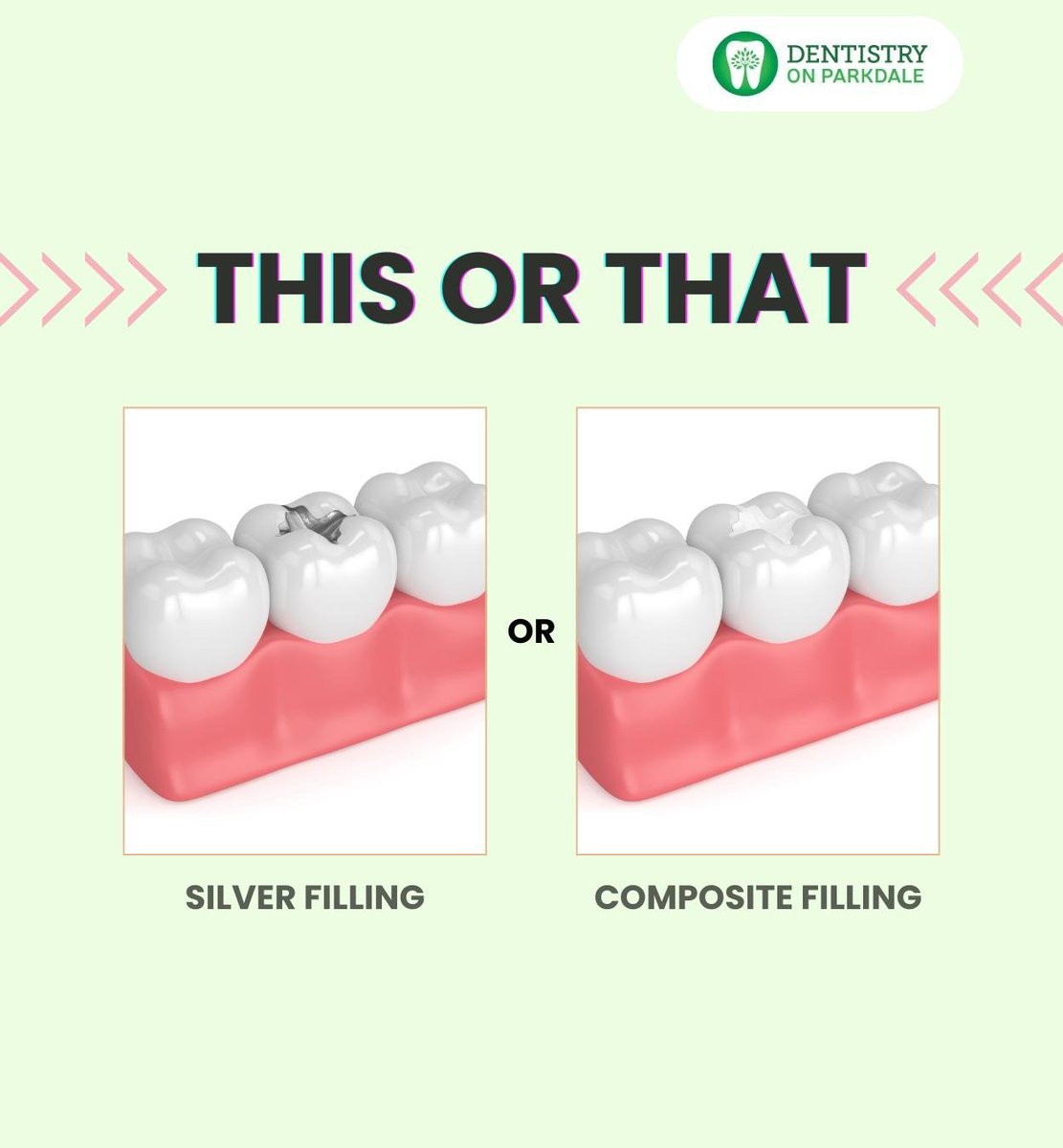 Your smile deserves better than silver fillings. Choose composite fillings to restore your teeth back to their beauty and functionality.
.
.
.
dentistryonparkdale.com
.
.
.
#compositefillings #toothrestoration #toothfillings #hamilton #ON #dentistryonparkdale