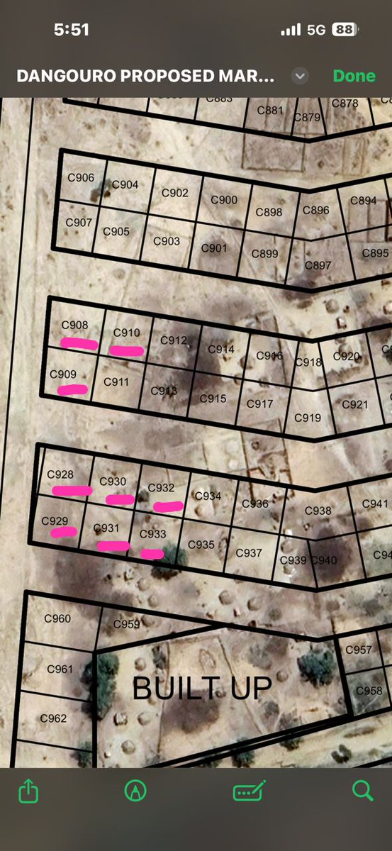 Commercial plots for sale
Location: Dangwauro modern market kano. 
Size: 50/50
Price: 12m negotiable