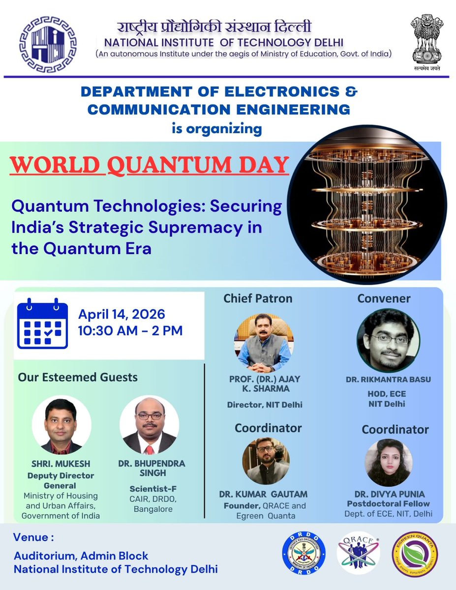 National Institute of Technology Delhi tweet media