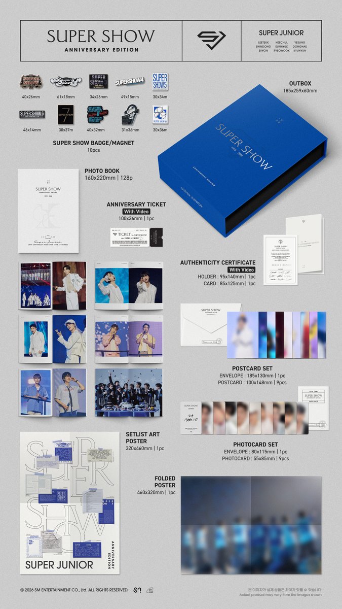 SUPER JUNIOR SUPER SHOW Anniversary Edition Digital Code スパショ