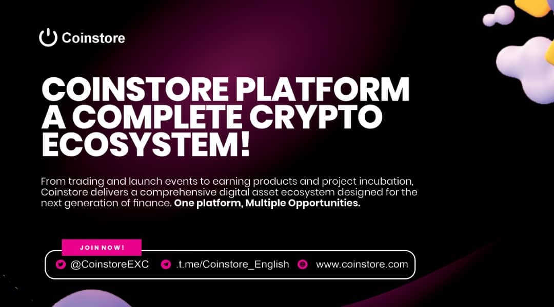 cardi_mike's tweet image. The edge in crypto isn’t just knowledge—it’s early access 🚀

With @Coinstoreexc, you get exposure to fresh projects and new market stories before they blow up.

Be early. Stay ahead. Win smarter.
cutt.ly/UeAZB23z

#IEO #coinstore #Launchpad