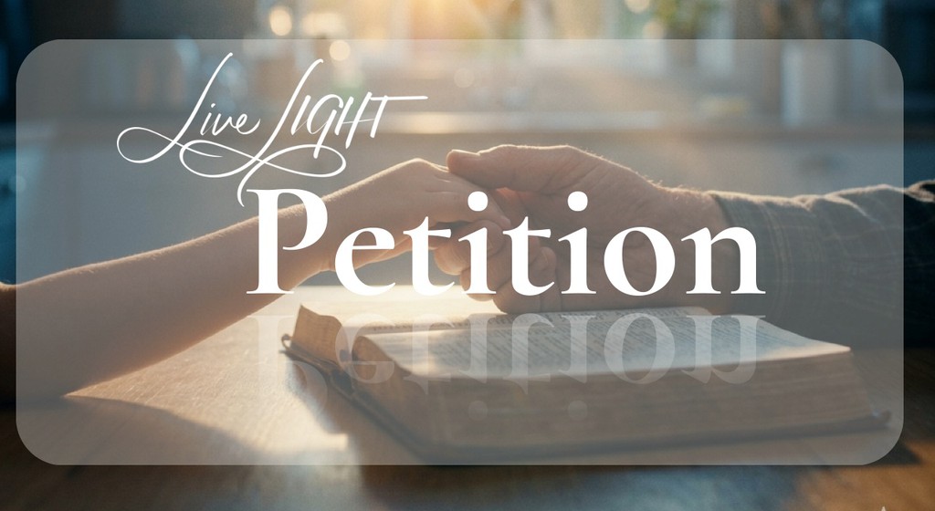 trevorhlund's tweet image. "Tell God what you need, and thank him for all he has done." lttr.ai/Ap9ZM

#prayerrhythm #OurFather #petition