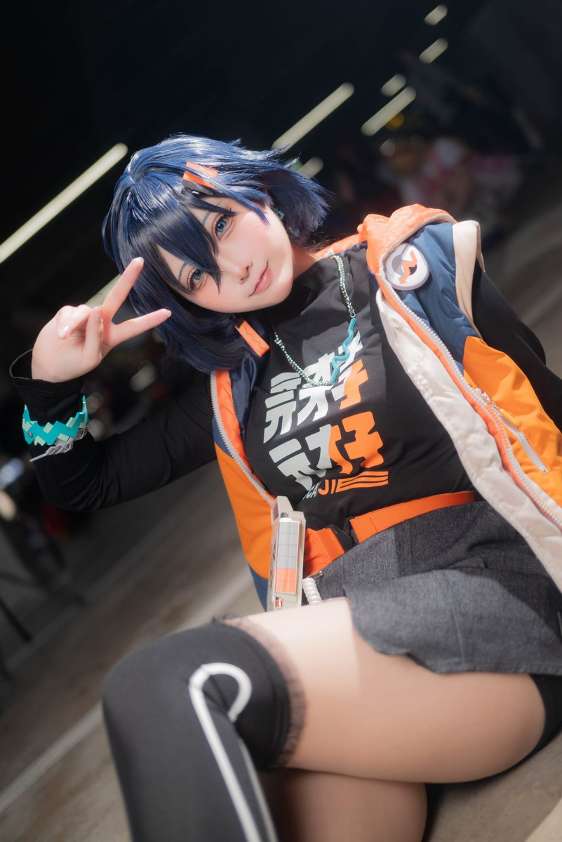 Tenju_Angel's tweet photo. コスプレ/cosplay

　　　ゼンレス・ゾーン・ゼロ zzz / リン

📸→ @Roy0113Card 様

 #アコスタみずほPayPayドーム福岡 https://t.co/UDI02j5cQg