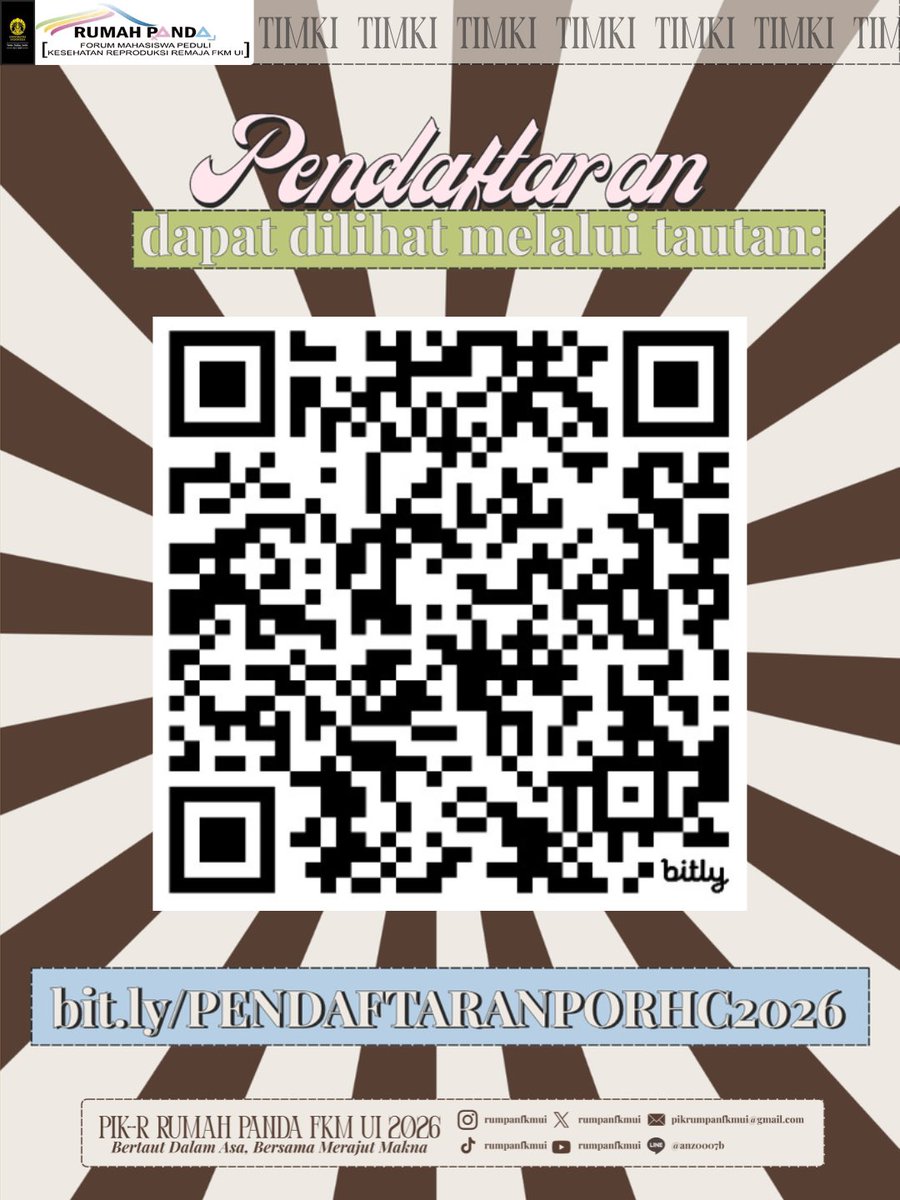 PIK-R Rumah Panda FKM UI tweet media