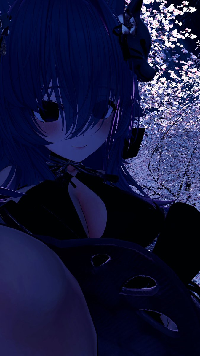 NoeRuTrpg's tweet photo. 自陣が和風ホラーの話をしてたので和風ホラーみのある葟桜さん https://t.co/8iUCn4WZH9