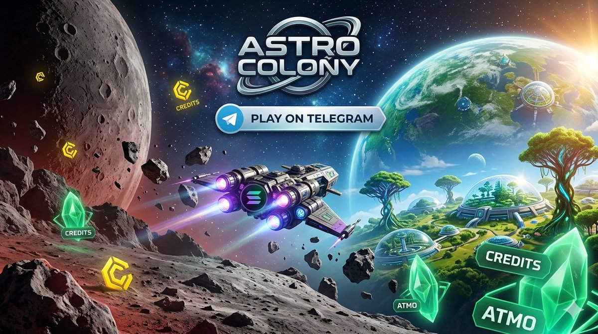 CryptoNestSOL's tweet photo. 🚀 Welcome to ASTRO COLONY! 🪐

🛰 Status: Online
🎁 Welcome Gift: 1x Bio-Tech Tree FREE!

🔗 Your Recruitment Link:
https://t.co/L2hb9QyhTF

Share your link and earn 1,000 Credits for every friend you bring to the colony! #airdrop #sol #telegramgame https://t.co/ESClHQCEbh