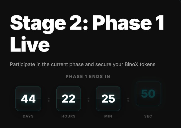 binox_token's tweet photo. Stage 2 is not the beginning…
it’s where positioning gets serious.

Stage 1 Sold out. ✅
Stage 2 LIVE right now. 🟢

🔹 Phase 1 (LIVE) → $0.000666
🔹 Phase 2 → $0.000999
🔹 Phase 3 → $0.001111
🔹 Listing → $0.001665

Each phase moves the price up.
Each delay costs you more.

Right now, you’re still early.
But Stage 1 already proved one thing—
people don’t wait forever.

That won’t last. ⏳

#BinoX #Crypto #Web3 #CryptoPresale #Altcoins  #Blockchain #CryptoGems #FOMO #Investing