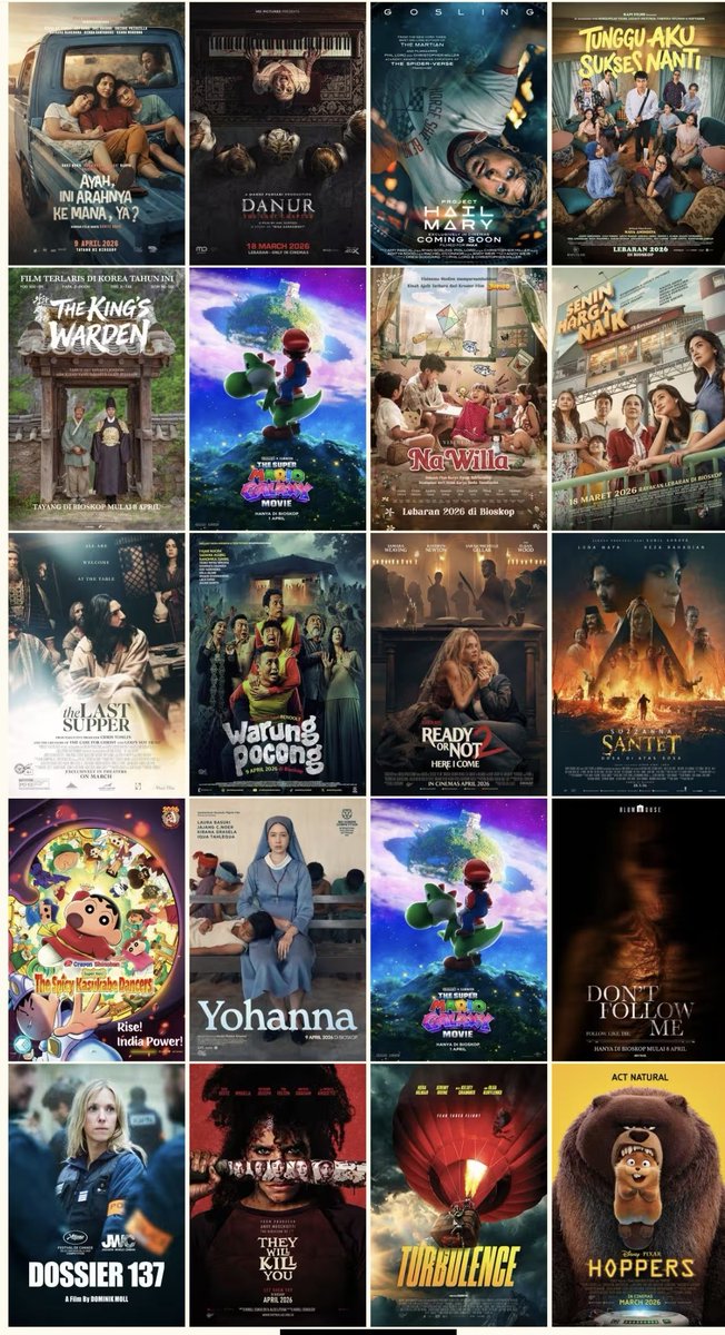 Lalala Yeyeye / Promo Tiket Bioskop tweet media