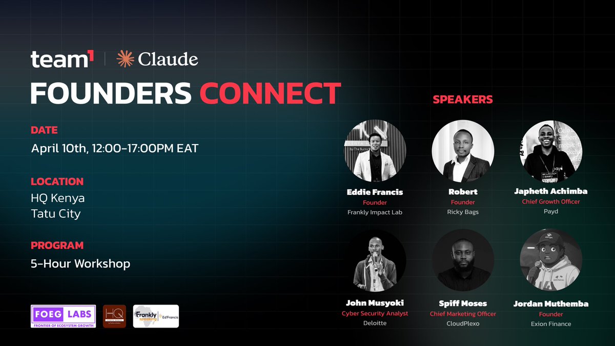 AvaxAfrica's tweet photo. 🔉 Meet the Speakers 🤖 🔺
The founders connect just got better!
Come Connect with fellow founders on the ground. https://t.co/260G5L6raN