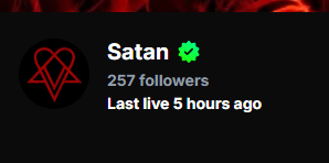 Satan 𖤐 tweet media