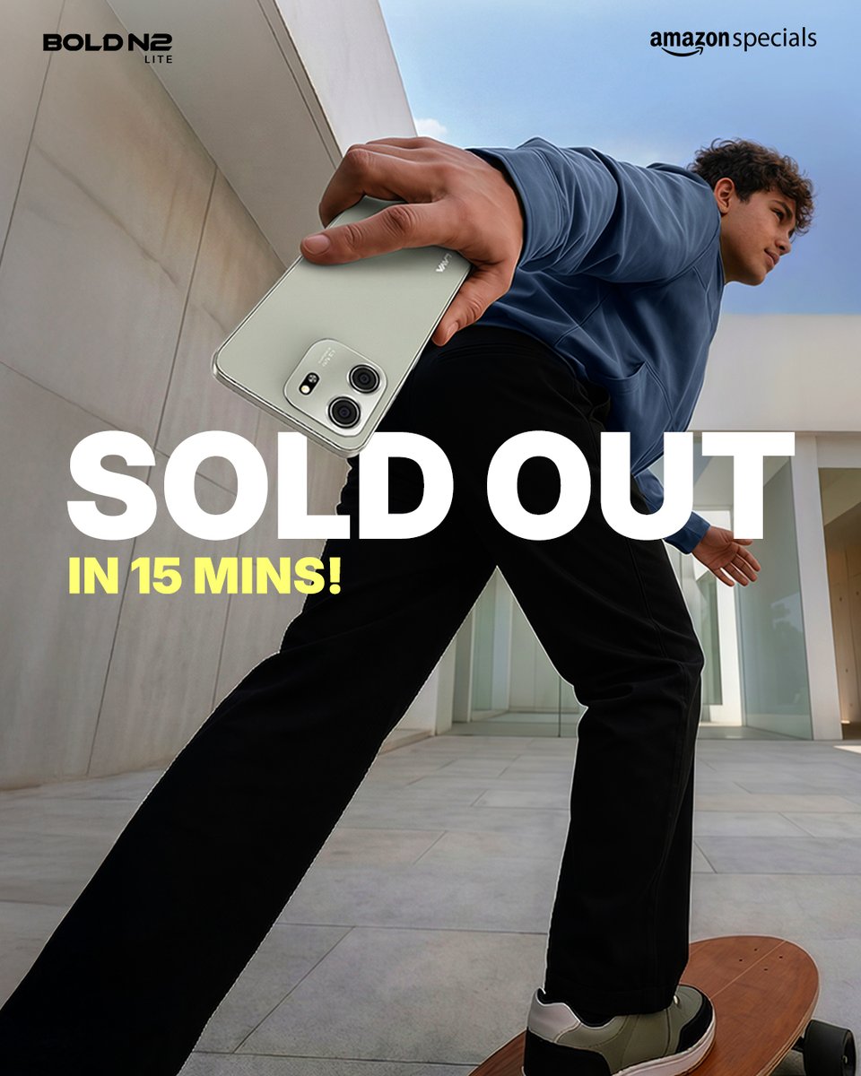 LavaMobile's tweet image. Thank you India for all the love you've shown.
We'll be back super soon.

#BeFearlessBeBold #Soon #Amazon #LavaMobiles