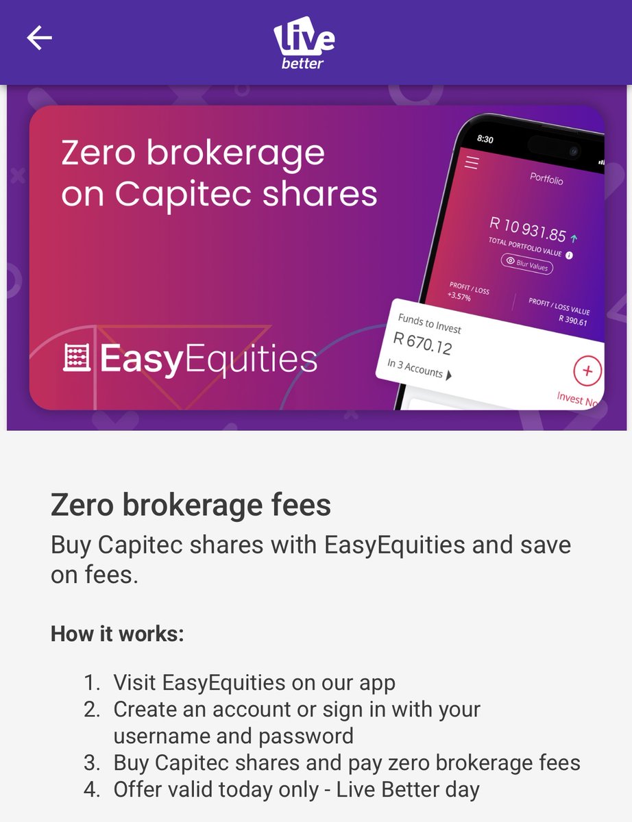 EasyEquities tweet media