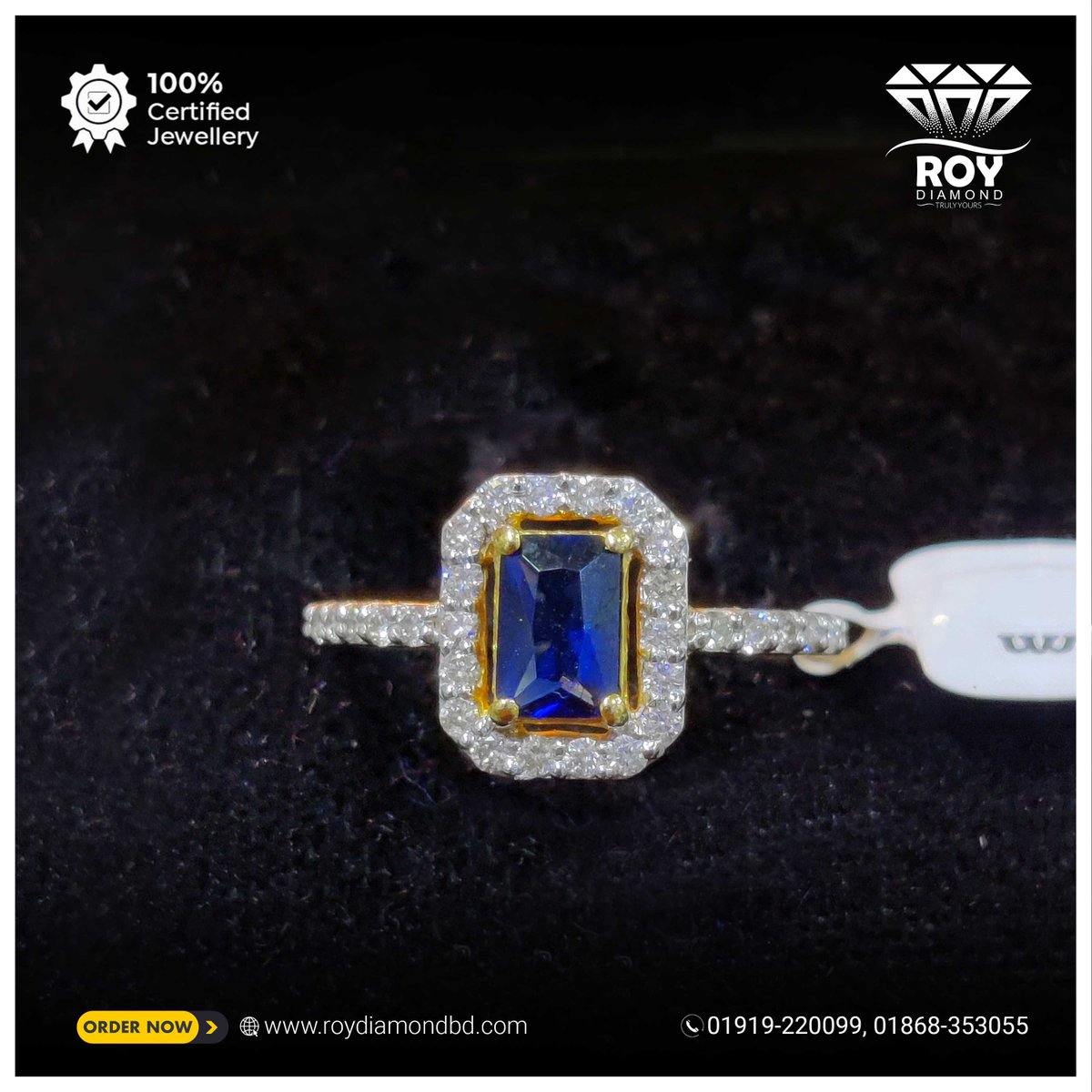 roydiamondbd's tweet image. 💎 Diamond Ladies Ring 💍✨💥 বৈশাখী অফারের ঝড় চলছে! 😍 ডায়মন্ড জুয়েলারিতে ধামাকা ডিসকাউন্ট 🔥
✨#RoyDiamond #DiamondRoy #রয়_ডায়মন্ড #ডায়মন্ড_রয় #DiamondJewellery #UttaraJewellery #DhakaDiamond #DiamondRing #DiamondRingOffer #DiamondJewellery #EngagementRingBD #Wedding