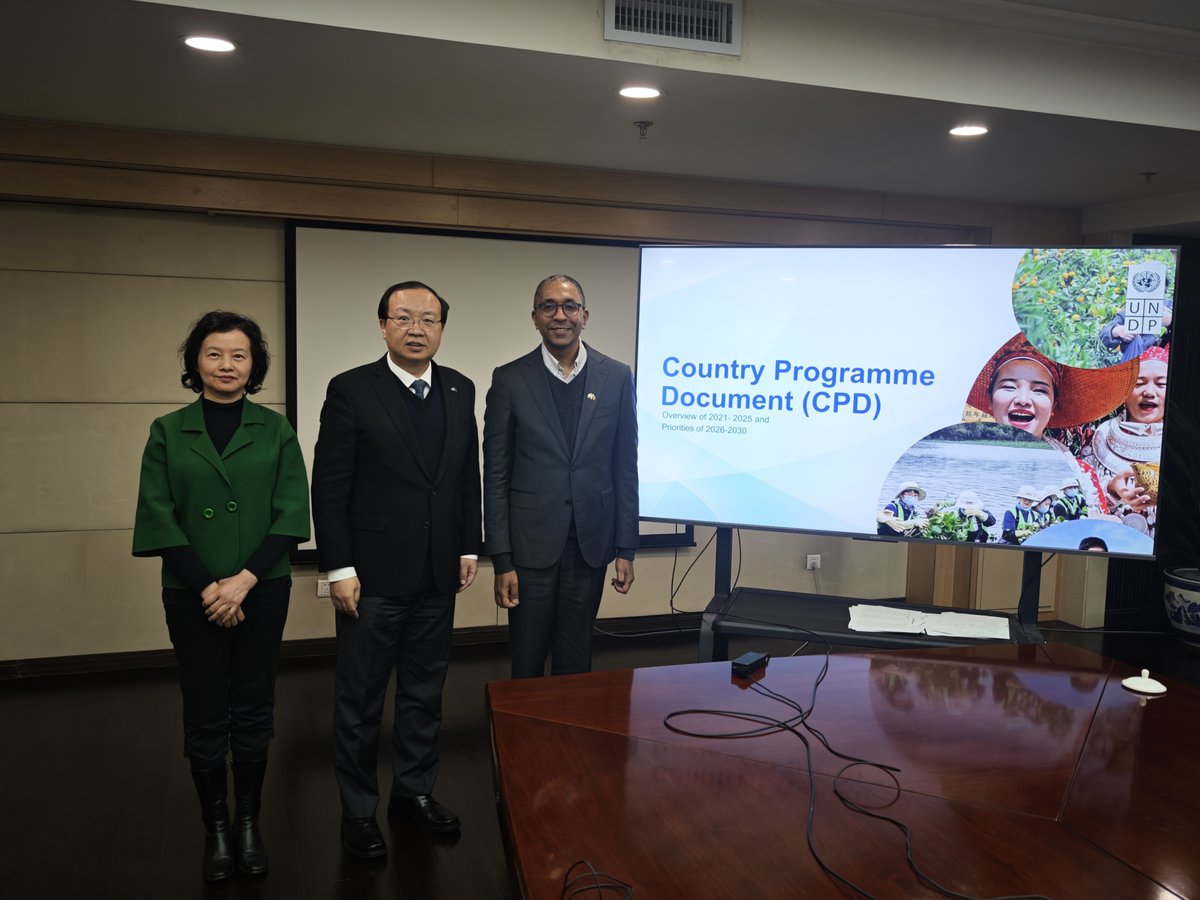 UNDP China tweet media