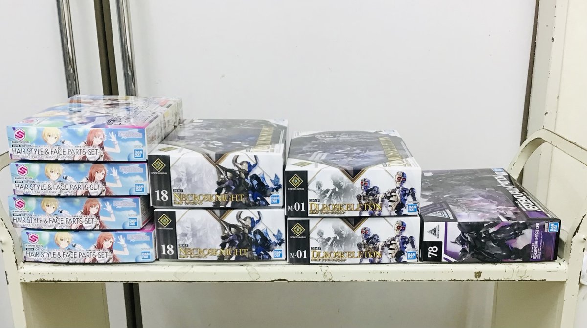 プラズマハイ　３箱 プラモ情報🌟】 4月10日(土)新発売‼️ 30MFから、 ⚫︎ 30MF ネクロス