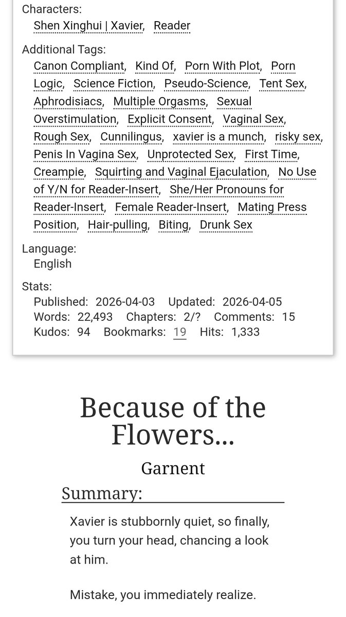 foxy ?! is writing xavier tweet media