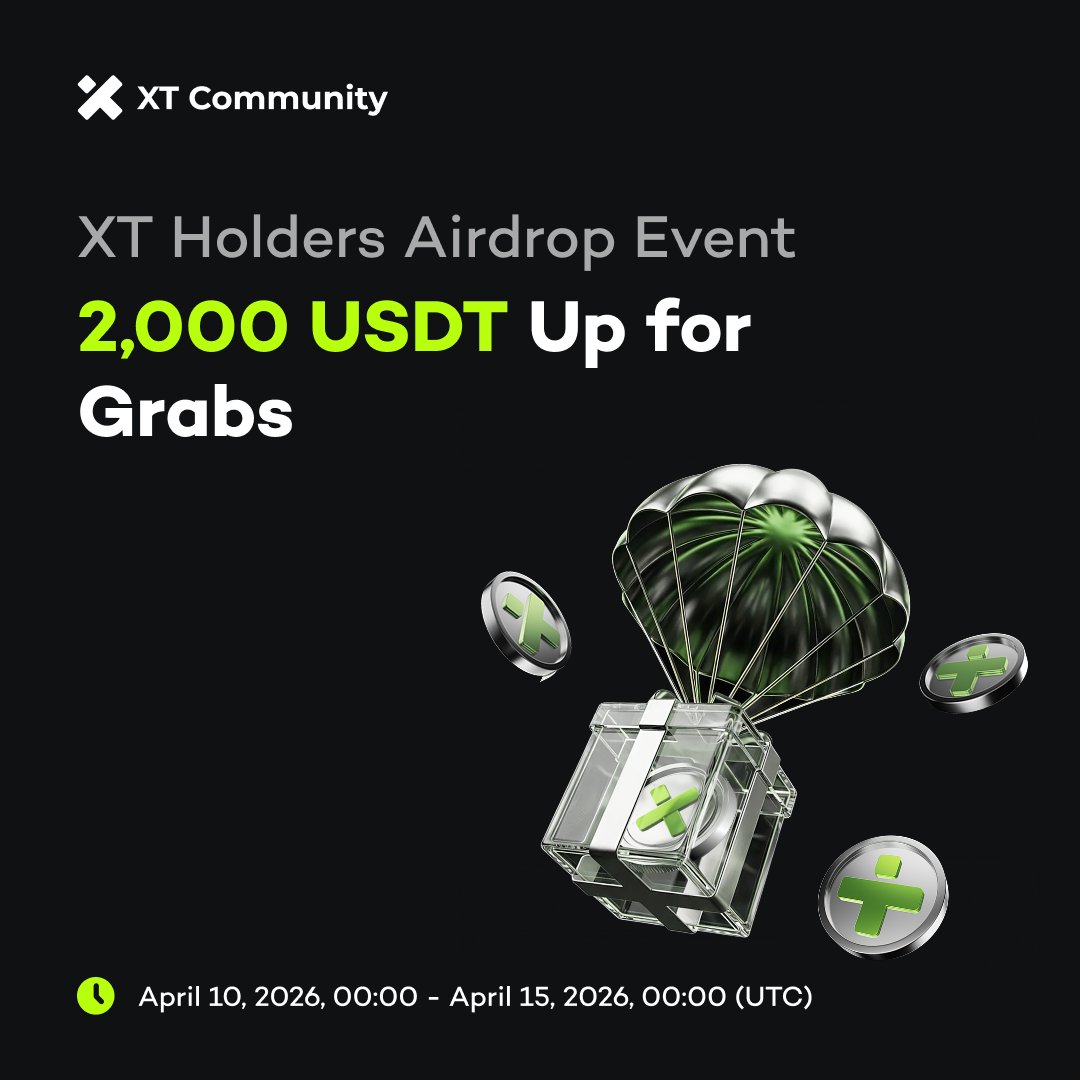 XTexchange's tweet image. 🎁 XT Holders Airdrop is LIVE

Join the group &amp;amp; share 2,000 USDT 💰 Complete verification — first come, first served 👀
▪️ Period: April 10, 2026, 00:00 - April 15, 2026, 00:00 (UTC)
👉 Secure your spot now:
forms.cloud.microsoft/r/jqkHq05sMW

Don’t miss out ⚡

#Airdrop #Crypto