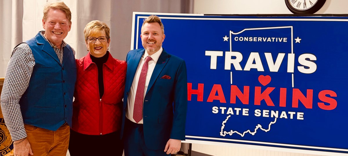 KColbertReport's tweet image. INDIANA - FISHERS

Indiana Senate District 31

Four “Republicans” are vying for the District 31 Senate seat in the primary.  

The establishment is knowingly running a candidate at the final hour to circumvent the election 🗳️ of the true #Americafirst candidate.  

Here’s your