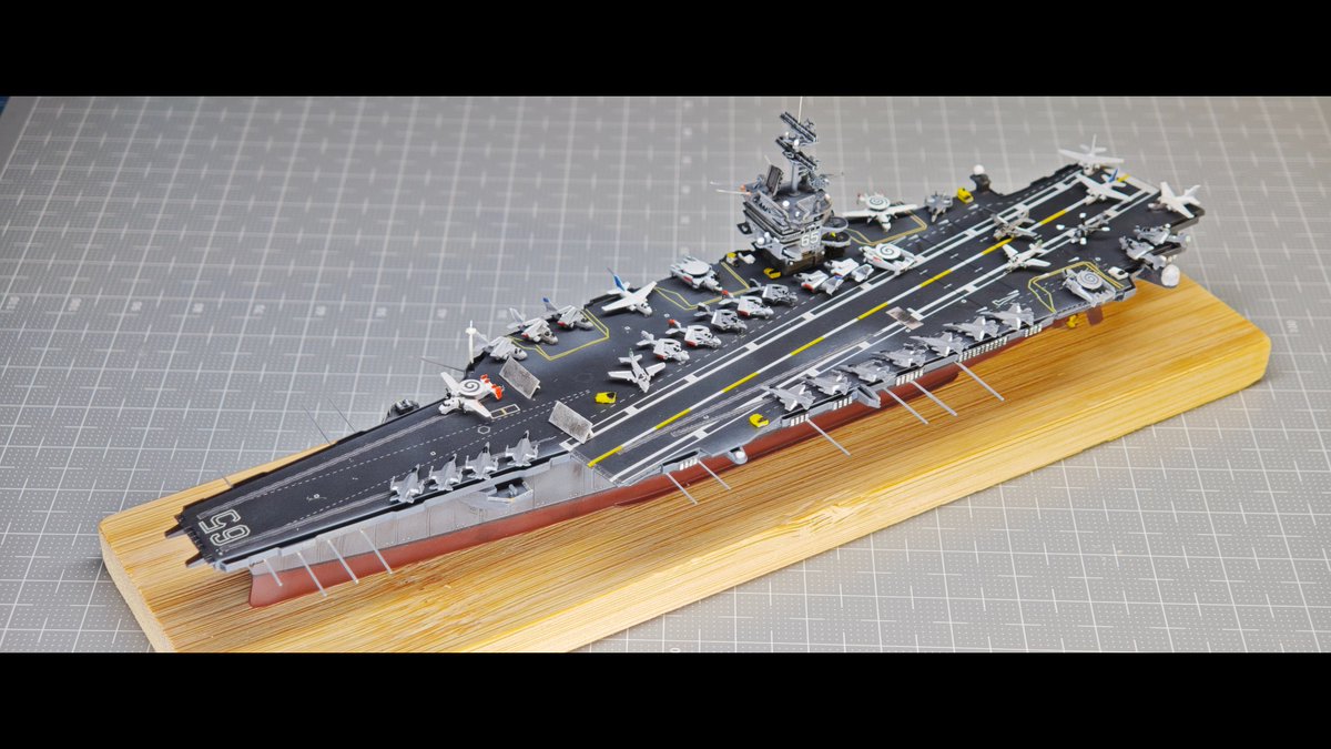 AMATSU1026's tweet image. #CVN
1/2000
USS CVN-65 ENTERPRISE
"We are Legend"