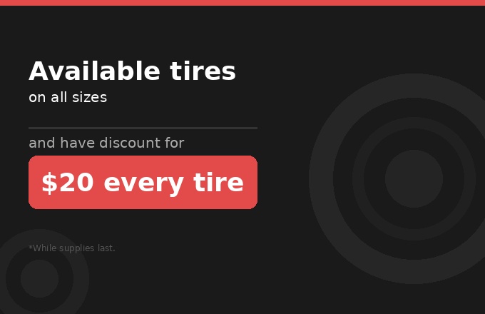 GlidexTireLube's tweet image. Ready to hit the road? Available tires on all sizes and have discount for $20 every tire purchased! We have a wide selection of all sizes to fit your vehicle perfectly. Don’t miss out on this amazing deal! Visit us today at wix.to/49ULlak #TirePromo #RoadReady #Discounts