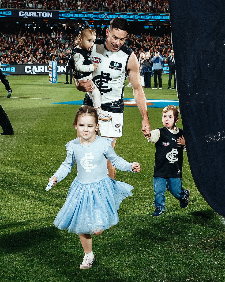 CarltonFC's tweet image. - "After last year, I'm just happy to be out there."
- "There’s things to work on but also things to double down on and go after again."
- "We're united on the footy field and as a footy club."

Gov on 150, next Thursday night and #StrongerTogether: carltonfc.com.au/news/1992884/
