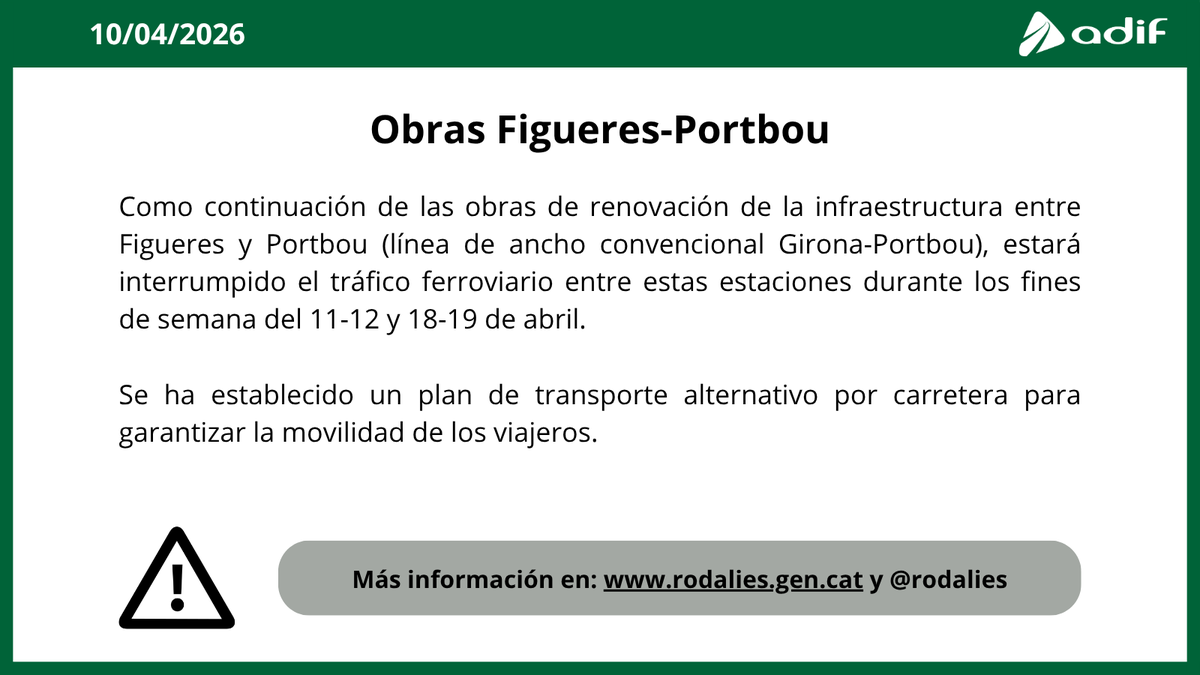 INFOAdif tweet media