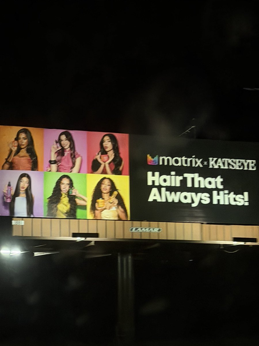 OK YESS MATRIX BILLBOARD #KATSEYE <a href="/katseyeworld/">KATSEYE</a>