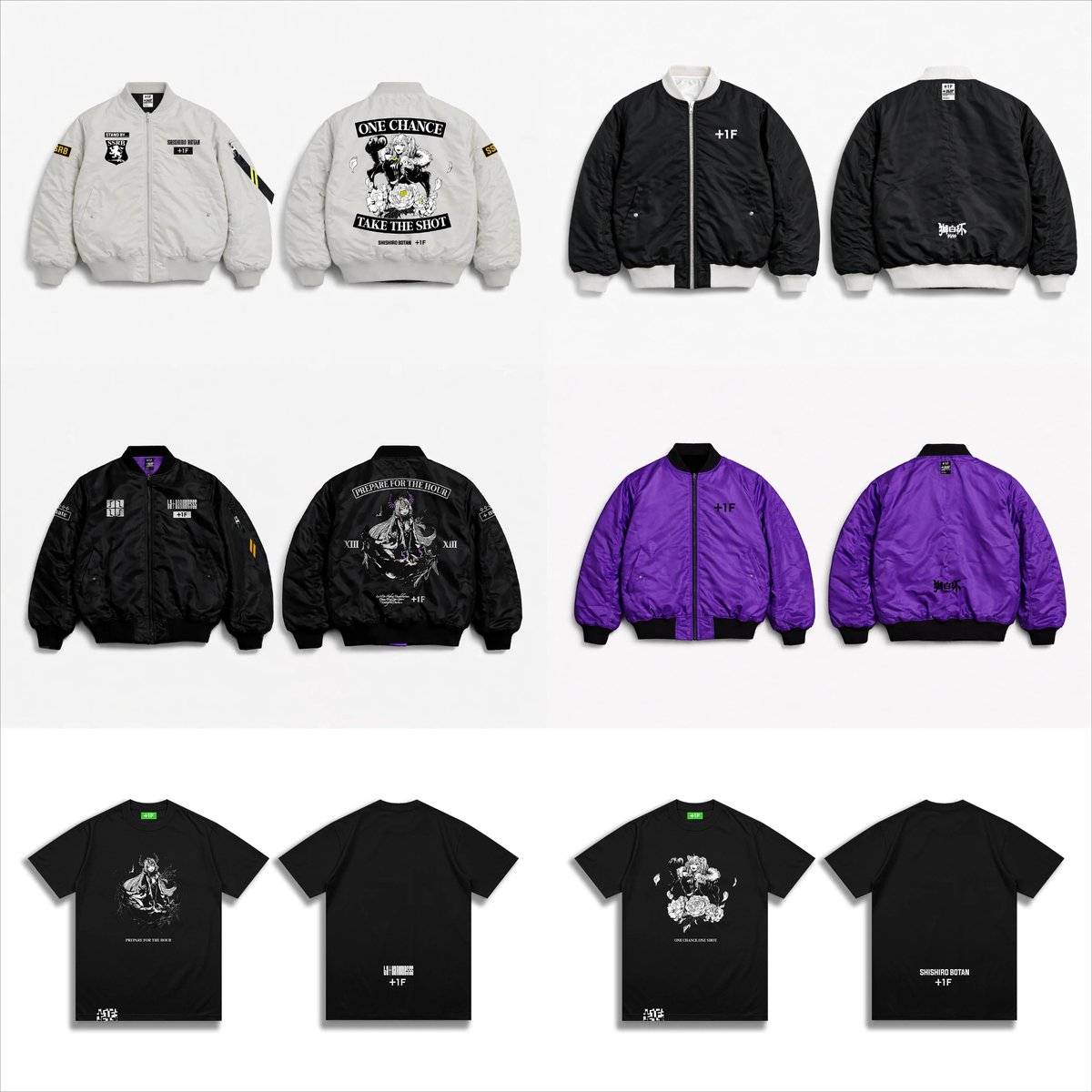 hololive_goods's tweet photo. ＼✨本日開始！／

♌️#獅白ぼたん
🛸💜#ラプラス・ダークネス

アパレルブランド「+1F」
コラボ商品は本日販売開始🎉

▶︎販売期間
4月11日10:00〜5月31日23:59
（オンライン限定受注販売）

⏬くわしくはこちら⏬
https://t.co/OLU4y82sgt

#獅白杯オフライン #Plus1Frame https://t.co/hC96ijm16F