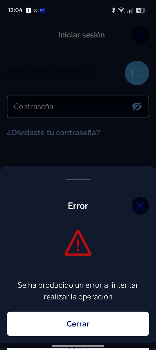 LuiS_NazZa's tweet photo. Esta fallando otra vez BBVA? Alguien más? 💩🤡 https://t.co/XdYyU4Urvt
