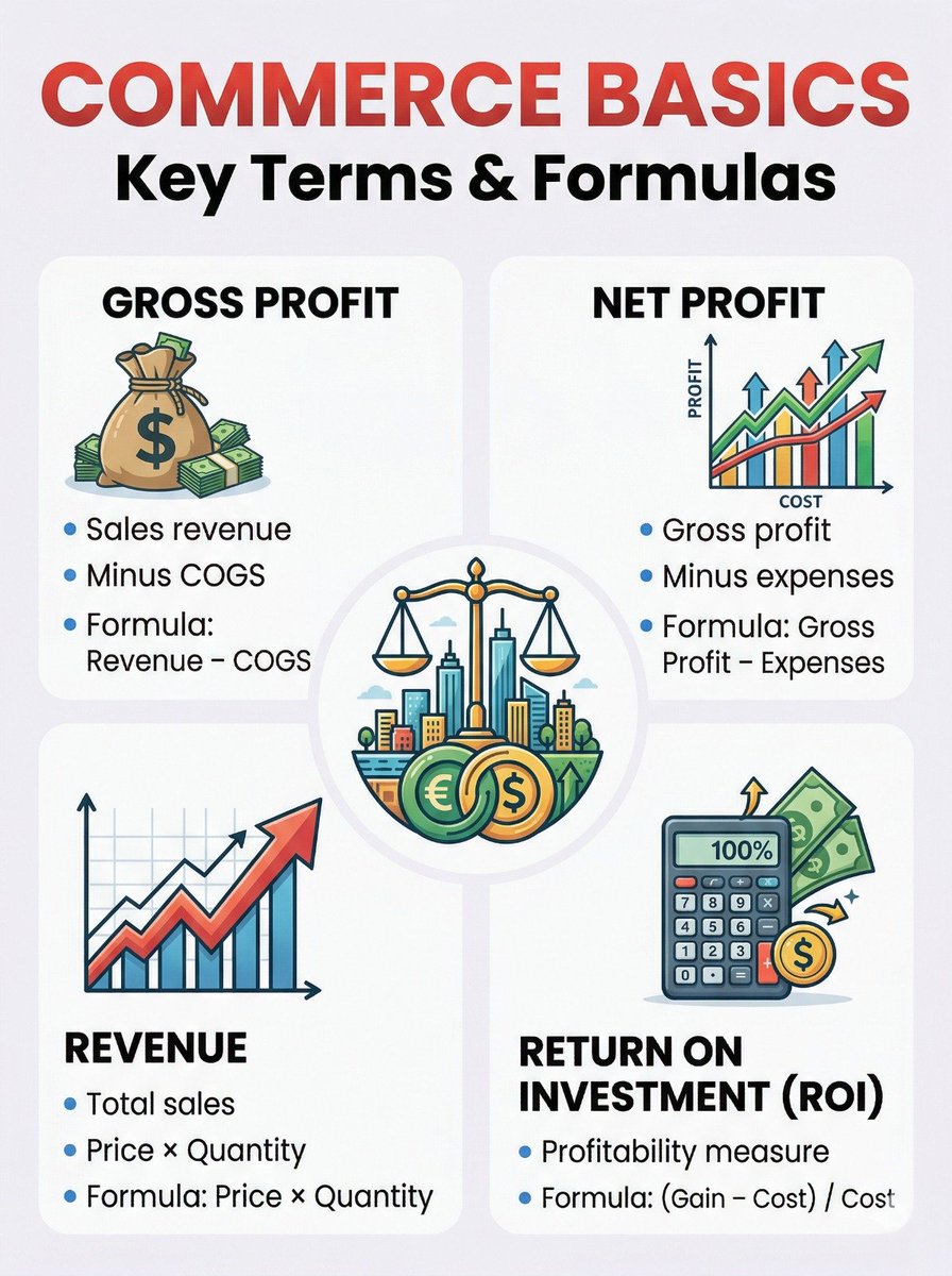 Basics of commerce 📊