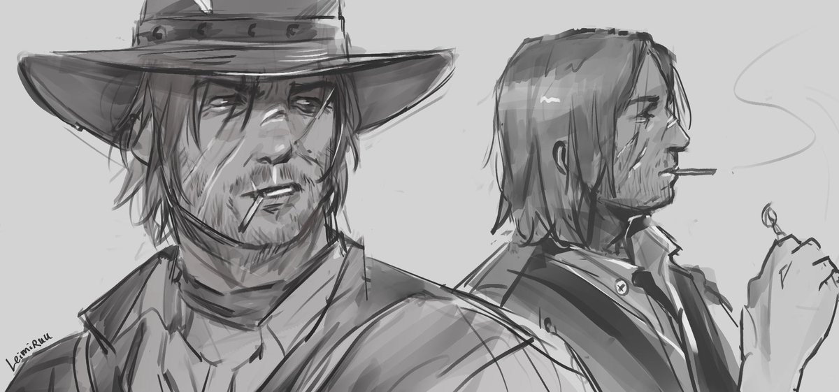 John Marston doodles #rdr