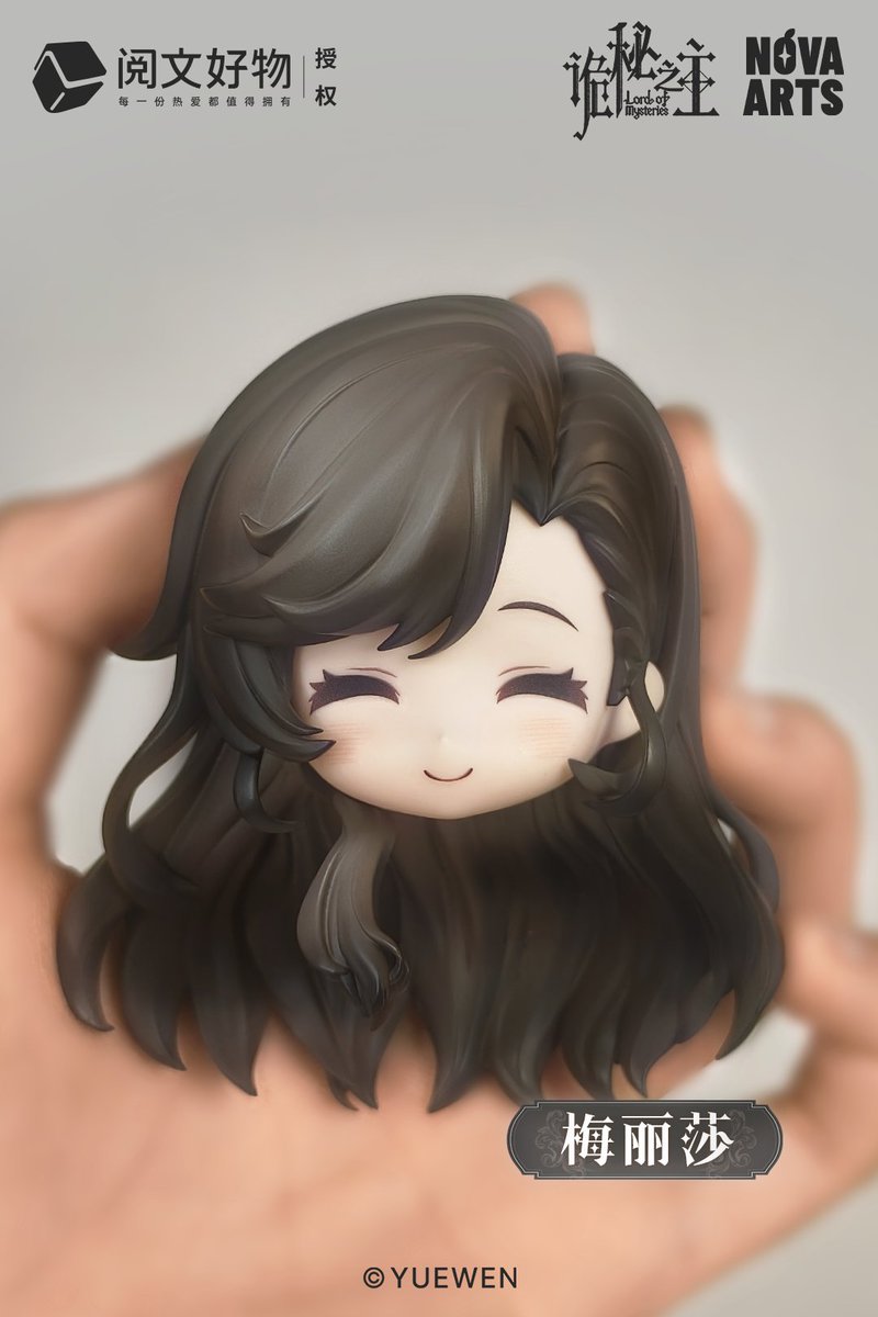 NOVA_ARTS_'s tweet photo. Lord of the Mysteries × NOVA ARTS | Melissa Makeup &amp; Hair Actual Shot
 
Important Notes:
・This product is currently under supervision; only painted color sample is shown here

#LordOfTheMysteries #Melissa #NOVAARTS #ChibiFigure #YuewenGoods https://t.co/BX4w4TP0GG