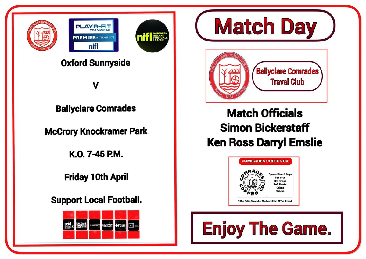 Ballyclare Comrades Fans tweet media